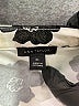 Ann Taylor 100% Polyester Floral Black Short Sleeve Blouse Size XL - photo 7