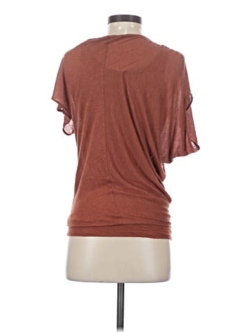 Bordeaux Short Sleeve Top (view 2)