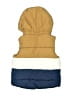 H&M 100% Polyester Color Block Yellow Vest Size 2T - photo 2
