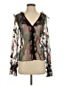 Alice McCall 100% Polyester Black Long Sleeve Blouse Size 2 - photo 1
