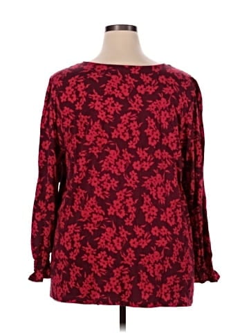 Lands' End Long Sleeve Blouse (view 2)