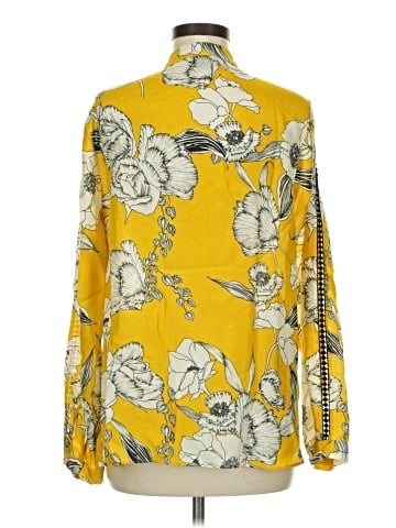 Vineet Bahl Long Sleeve Silk Top (view 2)