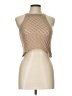 Aimage Tan Sleeveless Blouse Size L - photo 1