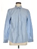 Gap 100% Cotton Blue Long Sleeve Button-Down Shirt Size M - photo 1