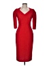 Calvin Klein Red Cocktail Dress Size 6 - photo 1