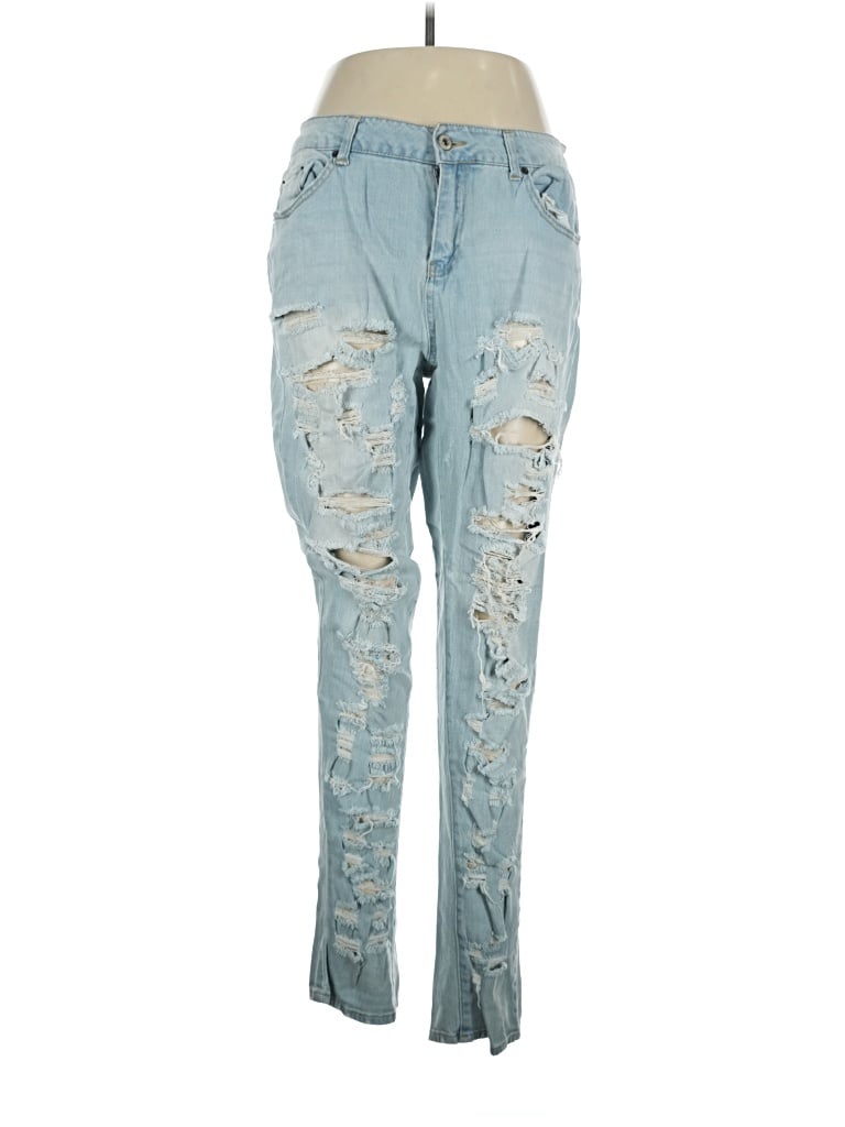 Pre-owned Ashley Stewart Jeans In Blue
