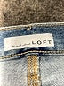Ann Taylor LOFT Stripes Blue Jeans Size 25 waist - photo 7