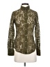 J.Crew Paisley Green Long Sleeve Blouse Size 0 - photo 1