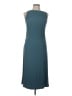 OGL Solid Teal Casual Dress Size L - photo 1