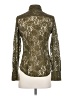 J.Crew Paisley Green Long Sleeve Blouse Size 0 - photo 2