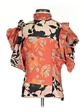 Isla & White Short Sleeve Blouse