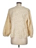Gap 100% Cotton Ivory 3/4 Sleeve Blouse Size M (tall) - photo 2