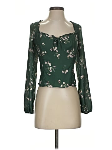 Abercrombie & Fitch 3/4 Sleeve Blouse (view 1)
