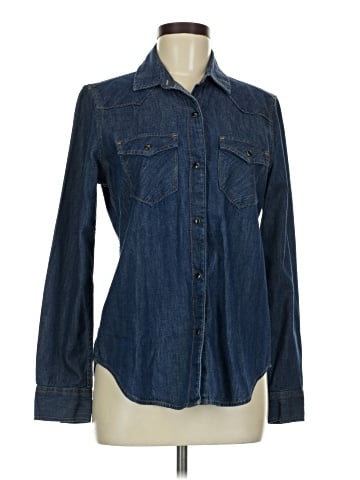Gap Long Sleeve Button-Down Shirt (view 1)
