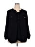 Nygard Black 3/4 Sleeve Blouse Size XXL (estimated) - photo 1
