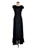 FRNCH 100% Polyester Blue Black Casual Dress Size M - photo 1