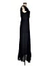 FRNCH 100% Polyester Blue Black Casual Dress Size M - photo 4