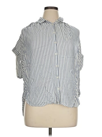 Madewell Central Shirt in Dalton Stripe (view 1)