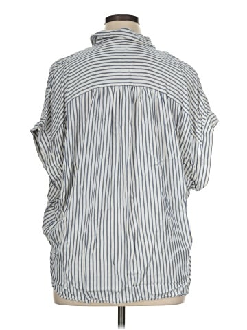 Madewell Central Shirt in Dalton Stripe (view 2)