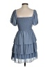 Altar'd State 100% Polyester Blue Cocktail Dress Size XS - photo 2