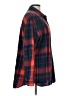 Old Navy 100% Cotton Plaid Red Long Sleeve Button-Down Shirt Size L - photo 4