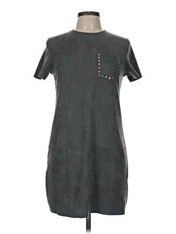 Olivaceous Casual Dress (view 1)
