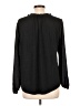 Dolan 100% Polyester Black Long Sleeve Blouse Size L - photo 2