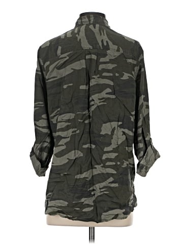 Express 3/4 Sleeve Button-Down Shirt (view 2)