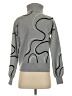 Nine West Graphic Gray Pullover Sweater Size XS - photo 2