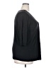 Ellos Black 3/4 Sleeve Top Size 18 - photo 4