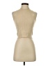 Line & Dot Tan Sleeveless Top Size XS - photo 1