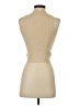 Line & Dot Tan Sleeveless Top Size XS - photo 2
