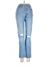 Levi's Hearts Blue Jeans Size 24 waist - photo 1