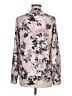 Calvin Klein 100% Polyester Floral Pink Long Sleeve Blouse Size M - photo 2