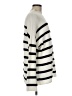 MNG Stripes Ivory Turtleneck Sweater Size M - photo 4