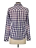 Current/Elliott Plaid Purple Long Sleeve Button-Down Shirt Size Sm (1) - photo 2