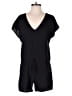 J.Crew Solid Black Romper Size XXS - photo 1