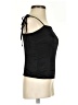 Topshop Black Sleeveless Top Size 4 - photo 4