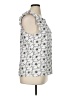 Ann Taylor LOFT White Sleeveless Blouse Size XL - photo 4