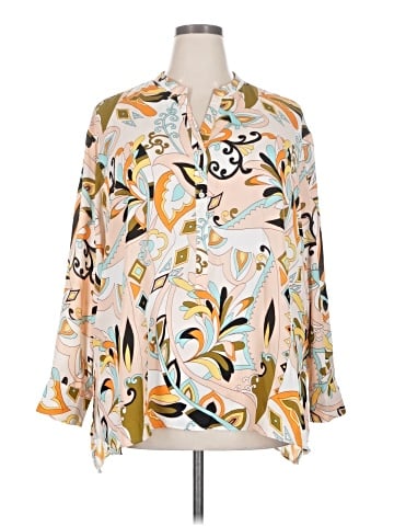 Zac & Rachel 3/4 Sleeve Blouse (view 1)