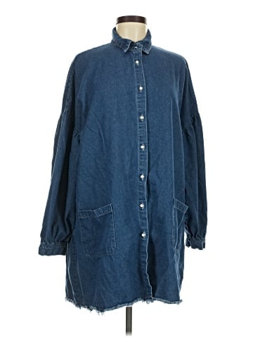Anna-kaci Long Sleeve Button-Down Shirt (view 1)