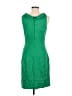 Boden Solid Green Cocktail Dress Size 8L - photo 2