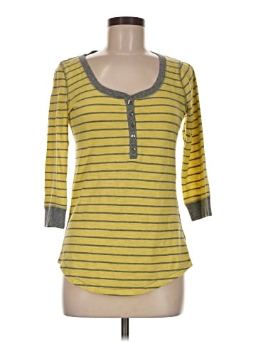 Unbranded 3/4 Sleeve T-Shirt (view 1)