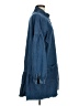 Anna-kaci Blue Long Sleeve Button-Down Shirt Size L - photo 4