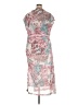 Robbie Bee Floral Pink Cocktail Dress Size 2X - photo 2