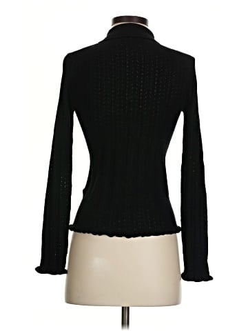 Madewell Ruffle-Trim Pointelle Cardigan (view 2)