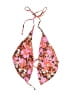 Frankies Bikinis Floral Pink Swimsuit Top Size S - photo 1