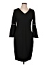 Calvin Klein Black Casual Dress Size 10 - photo 1