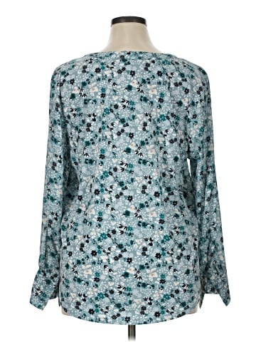 Ann Taylor Factory Long Sleeve Blouse (view 2)