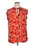 14th & Union Orange Sleeveless Blouse Size XL - photo 1